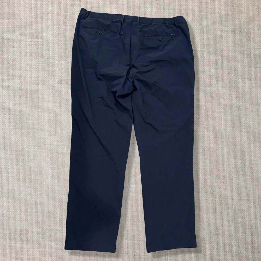 Polo Ralph Lauren Pants Mens 38x30 Classic Fit Stretch Chino Navy Dress Casual